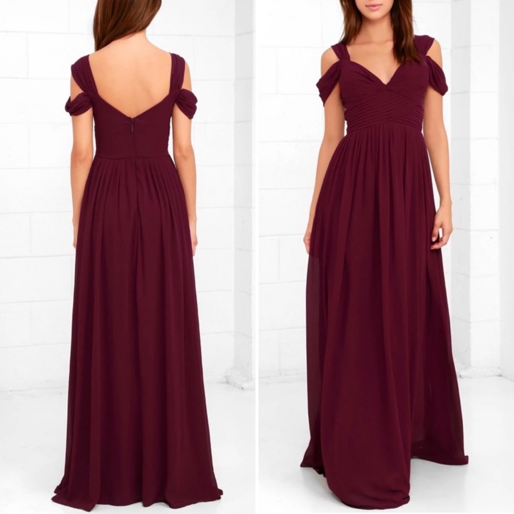 NWT Burgundy Dress